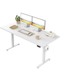 Elektrisch hohenverstellbarer Schreibtisch 100 x 60 cm mit zwei Speicherpositionen nt1563388