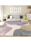 Rechteckiger Kurzflor Teppich 120 x 160 cm mit fleckenabweisender Oberflache fur Schlafzimmer Wohnzimmer und Arbeitszimmer gs5444370